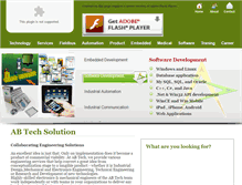 Tablet Screenshot of abtechteam.com